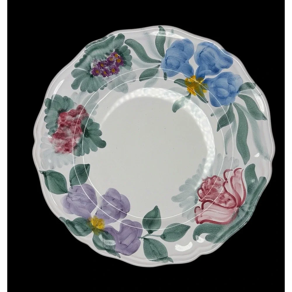 Fortebraccio Ceramiche Italy Hand Painted Flora 11